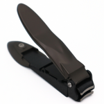 TrimTech Gunmetal Large Nail Clipper with Catcher Plus Nail File