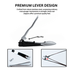 TrimTech Silver Large Nail Clipper with Catcher