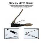 TrimTech Pale Gold Small Nail Clipper with Catcher Plus Nail File