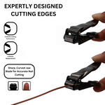 TrimTech™ Gloss Black Large Nail Clipper with Catcher