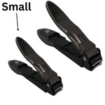 TrimTech Gloss Black Small Nail Clipper with Catcher Plus Nail File