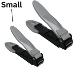 TrimTech Silver Small Nail Clipper with Catcher
