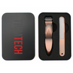 TrimTech Bronze Large Nail Clipper with Catcher Plus Nail File