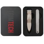 TrimTech Pale Gold Large Nail Clipper with Catcher Plus Nail File