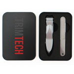 TrimTech Silver Large Nail Clipper with Catcher