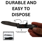 TrimTech Gunmetal Large Nail Clipper with Catcher Plus Nail File