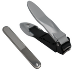 TrimTech Silver Large Nail Clipper with Catcher