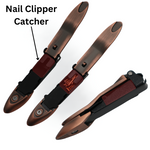 TrimTech Bronze Small Nail Clipper with Catcher Plus Nail File