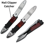 TrimTech Silver Small Nail Clipper with Catcher